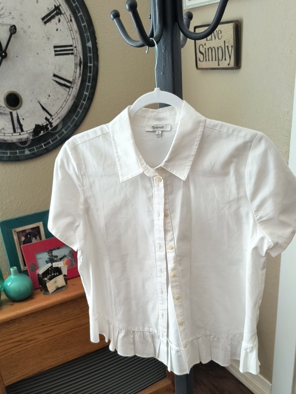 Madwell Cropped Blouse